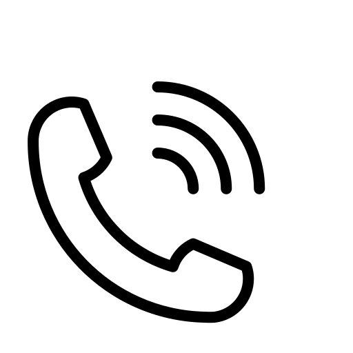 Icono de teléfono para redireccionar a la página de contacto por llamada